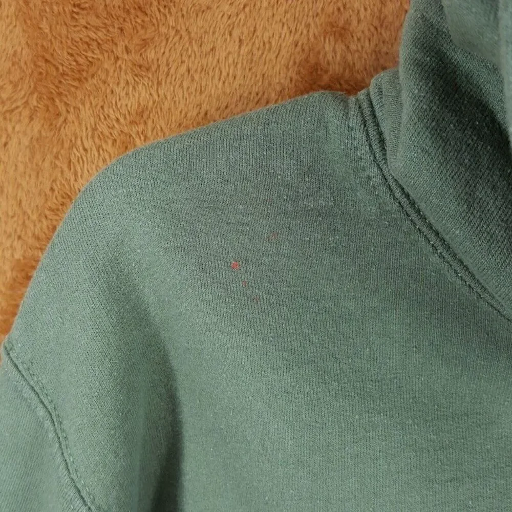 NARUTO SHIPPUDEN Hoodie Boys Small Green Pullover Graphic Anime Sweatshirt